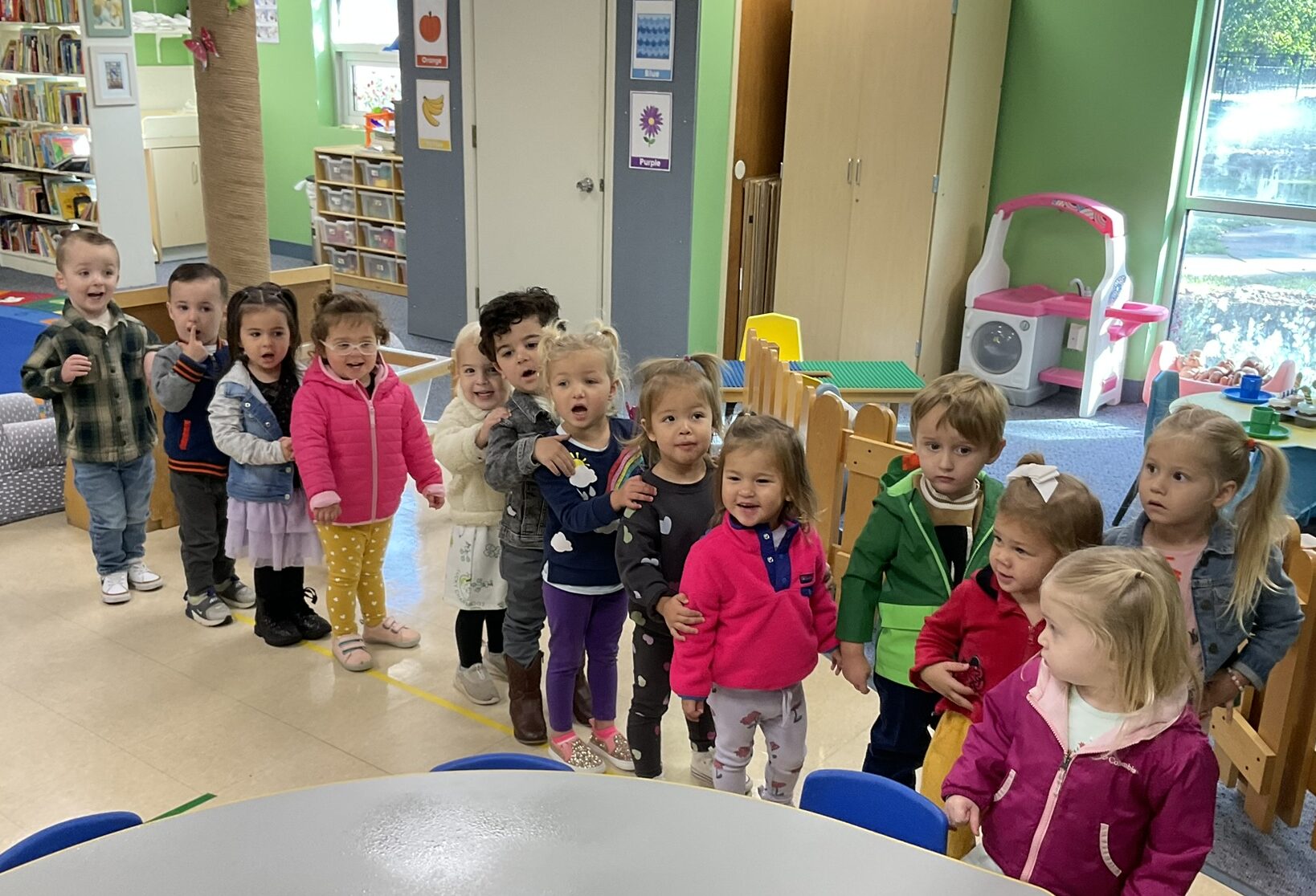 Saint Mary Preschool: Bunnies, Fish, and Frogs